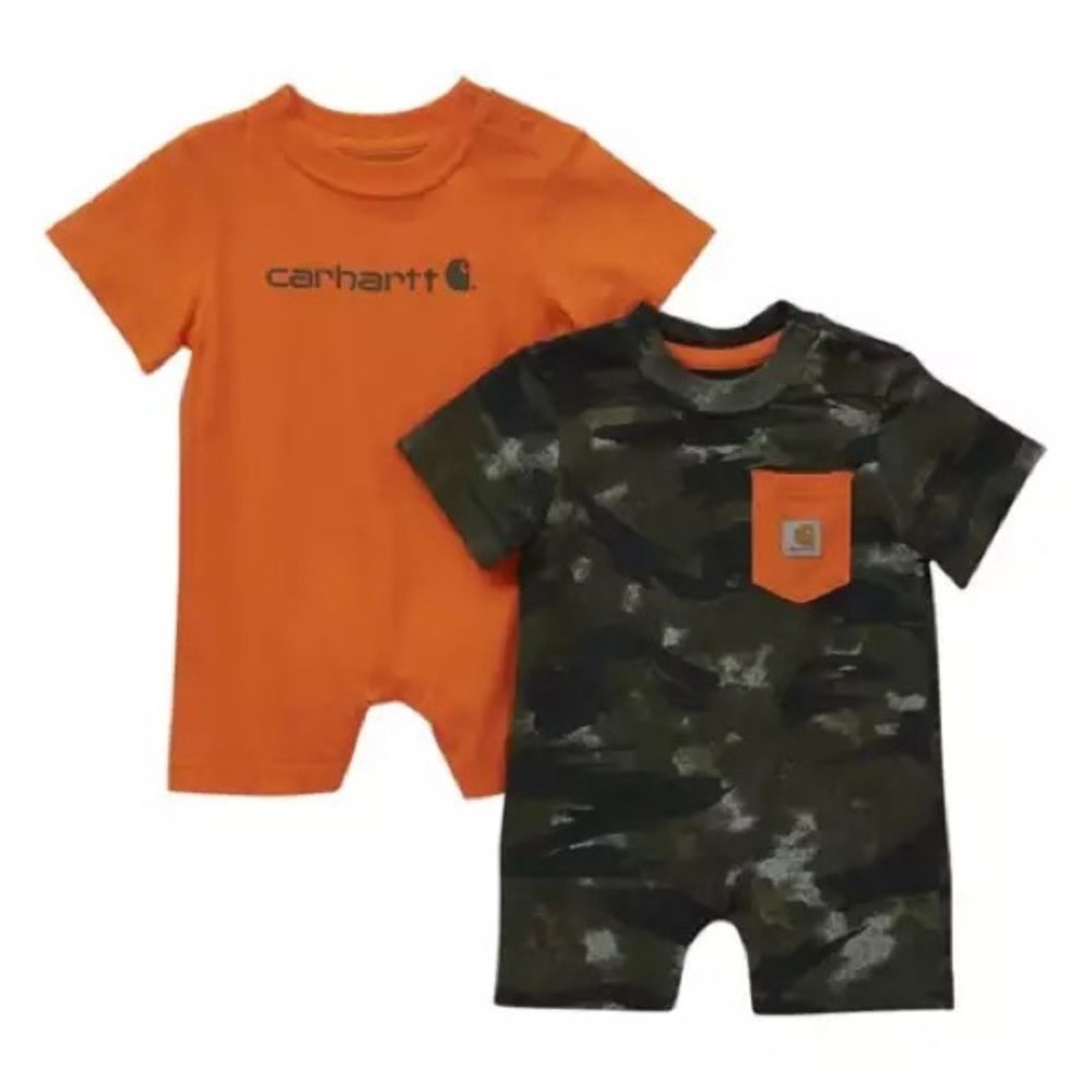 Brand New With Tags Carhartt Baby Rompers